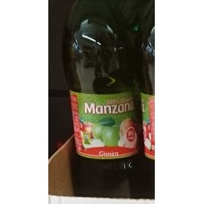 Gianica - Manzana Apfelgetränk mit Kohlensäure 8% Saftanteil 2l PET-Flasche produziert auf Gran Canaria