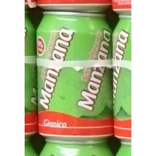 Gianica - Manzana 8% Apfelschorle Dose 330ml 8er Pack produziert auf Gran Canaria