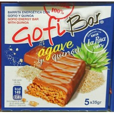 GofiBar - Agave y quinoa Müsliriegel mit Gofio 5x35g produziert auf Gran Canaria
