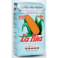 Gofio La Piña - Gofio de Millo Tueste Medio Maismehl geröstet 500g produziert auf Gran Canaria