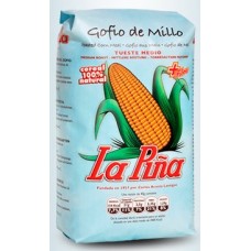 Gofio La Piña - Gofio de Millo Tueste Medio Maismehl geröstet 500g produziert auf Gran Canaria