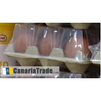 Granja Flor - Huevos Frescos Hühnereier M 6 Stück produziert auf Gran Canaria
