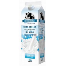 Granja Flor - Leche Fresca entera Frischmilch Vollmich 1l Tetrapack produziert auf Gran Canaria (Kühlware)