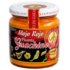 Guachinerfe - Mojo Rojo Picante rote scharfe Mojosauce 235ml produziert auf Teneriffa