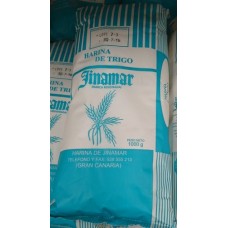 Harina Jinamar - Harina Simple de Trigo Weizenmehl 1kg Tüte produziert auf Gran Canaria