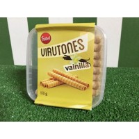 Trabel - Virutones de Vainilla Waffelröllchen 110g produziert auf Gran Canaria