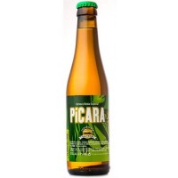 Isla Verde - Picara Cerveza Rubia Especial Bier 5,5% Vol. Glasflasche 330ml produziert auf La Palma
