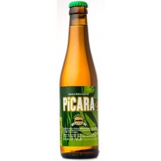 Isla Verde - Picara Cerveza Rubia Especial Bier 5,5% Vol. Glasflasche 330ml produziert auf La Palma