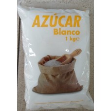 Jualex - Azucar Blanco Zucker weiss 1kg Tüte produziert auf Teneriffa