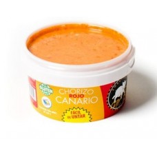 Jucarne - Chorizo Rojo Canario Tarrina Becher 240g produziert auf Gran Canaria (Kühlware)
