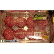Jucarne - Miniburger De Vacuno Hackfleischbällchen Rind 250g produziert auf Gran Canaria (Kühlware)