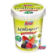 Kalise - Kaligur Yogur Desnatado 0% Frutas del Bosque 400g produziert auf Gran Canaria (Kühlware)