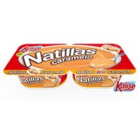 Kalise - Natillas Caramelo 2x Packungen je 135g produziert auf Gran Canaria (Kühlware)