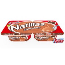 Kalise - Natillas Chocolate 2x Packungen je 135g produziert auf Gran Canaria (Kühlware)