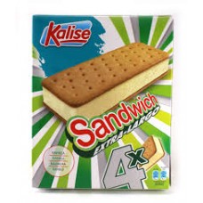 Kalise - Sandwich Extra-Largo Eis 4er-Pack produziert auf Gran Canaria (Tiefkühl)