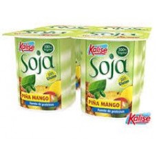 Kalise - Yogur Soja Desnatado Pina-Mango 4x125g produziert auf Gran Canaria (Kühlware)