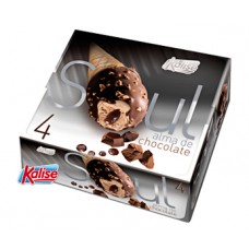 Kalise - Soul Chocolate Eis 6 Stück je 85g 510g produziert auf Gran Canaria (Tiefkühl)