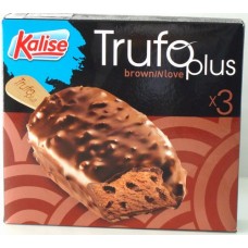 Kalise - TrufoPlus brown in love Stieleis 3x75g Pack 225g produziert auf Gran Canaria (Tiefkühl)