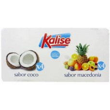 Kalise - Yogur 8er-Pack Sabor 4x Coco 4x Macedonia 8x125g produziert auf Gran Canaria (Kühlware)