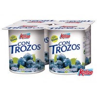 Kalise - Yogur con Trozos Arandanos 4x 125g produziert auf Gran Canaria (Kühlware)