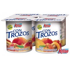 Kalise - Yogur con Trozos Mango y Albaricoque 4x 125g produziert auf Gran Canaria (Kühlware)