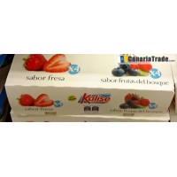 Kalise - Yogur 8er-Pack Sabor 4x Fresa 4x Frutas del Bosque 8x125g produziert auf Gran Canaria (Kühlware)