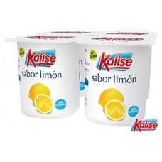 Kalise - Yogur Sabor Limon Zitrone 4x 125g produziert auf Gran Canaria (Kühlware)