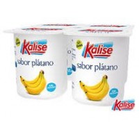 Kalise - Yogur Sabor Platano Banane 4x 125g produziert auf Gran Canaria (Kühlware)