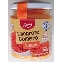 Kania - Almogrote Gomero Suave Salse Sauce 200g - Kanarische Hartkäsepaste mild 200g produziert auf Teneriffa