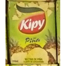 Kipy - Pina Zumo Ananas-Saft 200ml Tetrapack produziert auf Gran Canaria