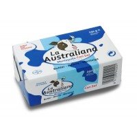 La Australiana Mantequilla Con Sal Butter gesalzen 250g produziert auf Gran Canaria (Kühlware)