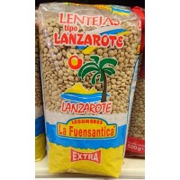 La Fuensantica - Lentejas tipo Lanzarote extra getrocknete Linsen 500g Tüte