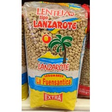La Fuensantica - Lentejas tipo Lanzarote extra getrocknete Linsen 500g Tüte