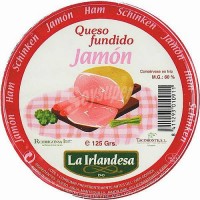 La Irlandesa - Queso Fundido Jamon 250g produziert auf Teneriffa (Kühlware)