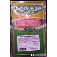 La Irlandesa - Salchicha Casera Wurst Scheiben 200g produziert auf Gran Canaria (Kühlware)