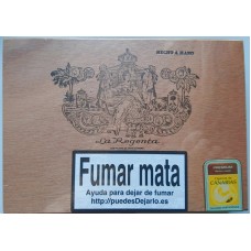 La Regenta Puros Num. 3 25 kanarische Zigarren in Holzschatulle produziert auf Gran Canaria