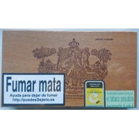 La Regenta Caja Num. 5 25 kanarische Zigarren in Holzschatulle produziert auf Gran Canaria