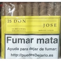 La Rica Hoja - Don Jose 25 Zigarren Islas Canarias produziert auf La Palma
