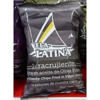 La Vela Latina - Chips Papas Extracrujientes Fritas en aceite de Oliva Virgen Kartoffelchips Olivenöl 150g produziert auf Teneriffa