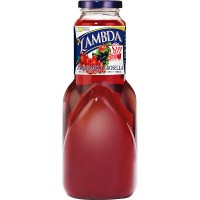 Lambda - Free Cranberry & Blackcurrant sin azucar zuckerfrei Saft 1l Glasflasche produziert auf Gran Canaria