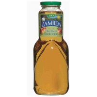 Lambda - Ecologico Manzana Bio-Apfelsaft 1l Glasflasche produziert auf Gran Canaria