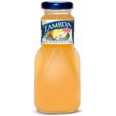 Lambda - Free Pera Pina Birnen-Ananassaft ohne Zucker 1l Glasflasche produziert auf Gran Canaria