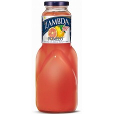 Lambda - Free Pomelo Pampelmuse Saft zuckerfrei 1l Glasflasche produziert auf Gran Canaria