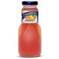 Lambda - Free Pomelo Pampelmuse Saft zuckerfrei 250ml Glasflasche produziert auf Gran Canaria