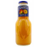 Lambda - Mango Saft 250ml Glasflasche produziert auf Gran Canaria