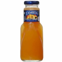 Lambda - Papaya & Mango Saft 1l Glasflasche produziert auf Gran Canaria