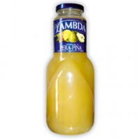 Lambda - Pera Birnensaft 1l Glasflasche produziert auf Gran Canaria
