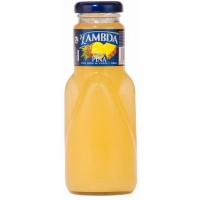 Lambda - Pina Ananas-Saft 250ml Glasflasche produziert auf Gran Canaria
