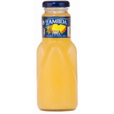 Lambda - Pina Ananas-Saft 250ml Glasflasche produziert auf Gran Canaria