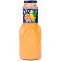 Lambda - Pomelo Pampelmusen-Saft 1l Glasflasche produziert auf Gran Canaria